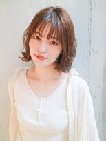 ダヴィン 中目黒(DaVin)&nbsp;【DaVin中目黒】外ハネボブ　ネオウルフ　アッシュブラウン