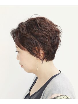 サロン マーニ(salon m ni) くせ毛/うねり癖を活かしたショート