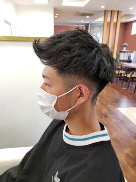 アムズヘアーファム フェード×ジェットモヒカン