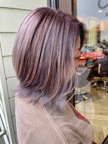 ヘア メイク ココ(hair make coco)&nbsp;ホワイトパープル☆