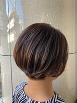 ヘアアンドメイク スタジオ ミムロ(HAIR&MAKE STUDIO MIMURO) ショートヘア・ミルクティーグレージュ【MIMURO・浦和】