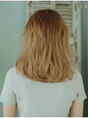 柔らかいミディアムボブ【いわき】
