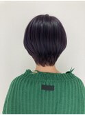 【CIEL 佐藤】ハンサムショート　ダークパープル