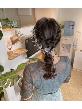 シエル(hair terrace Ciel) 編みおろしリング