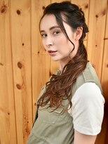 ブゾン(buZon)&nbsp;編み込みで動く☆ポニーテール×編み込みヘア