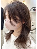 ロミー 本厚木(ROMMY.)&nbsp;20代30代40代◎小顔フェイスレイヤー☆ラベンダーブラウン