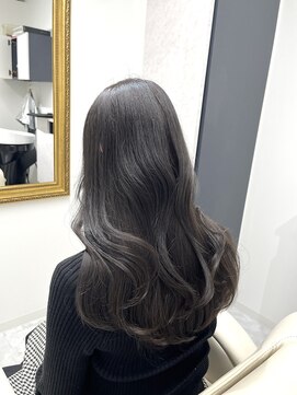 グレイスアンジュ 名駅(Grace Unge) 【加藤】艶カラーグレージュ