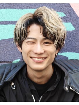 ネクストフォーヘアー(NEXT for hair) コンマバング / インナー / ハイトーン / メンズ