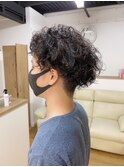 メンズカット・パーマスタイル