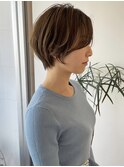 ショートカットショートレイヤー20代30代40代50代前髪ありウルフ