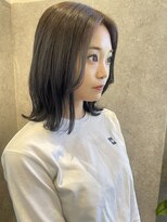 ガーデンエス 府中店(GARDENes)&nbsp;【鎖骨切りっぱなし】×【グレージュカラー】