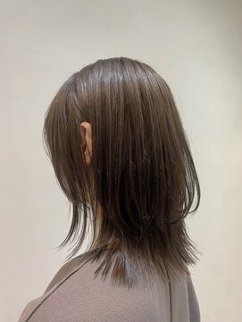 ネウィ ジャム 町田(newi JAM) くびれボブ/ひし形シルエット/ウルフボブ/グレージュ