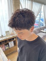 イースタイル 志都呂店(e-style com’s hair) ピンパーマ　#夏目