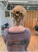 カジュアルヘアアレンジ