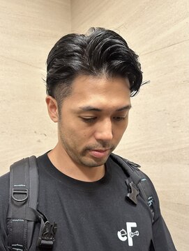 ヒロギンザ 田町店(HIRO GINZA) アップバングビジネススタイル