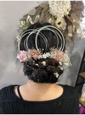 ヘアアレンジ 成人式ヘア 卒業式ヘア