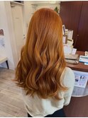 Orange◯ブリーチカラー