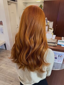 ルージュバイグルーブ(rouge.by.groove) Orange◯ブリーチカラー