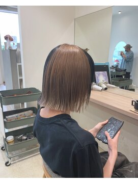 メルク(merc) カール/セミディ/シアーカラー/姫カット/ミニボブ