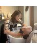 ★カット＋スパマイスターによる15分ヘッドスパ＋炭酸頭浴　8400