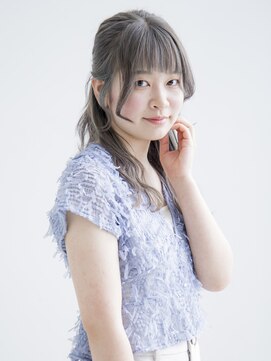 エルメ なんばマルイ(HELME) #ハイトーンカラー #ブルーベリーカラー #ヘアアレンジ