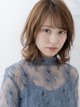 フィーユ 郡山安積店(FEYU) くびれヘア/アプリコットオレンジ/夏のヘアアレンジ/郡山88