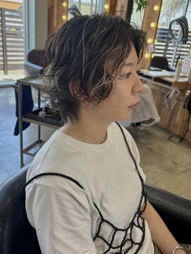 ヘアラウンジ アングゥ(hair lounge ungu) cream perm