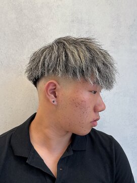 ルースト 西院店(ROOST) パイルツイスト×ホワイトハイライト