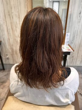 エヌアンドエー 杉戸高野台店(N&A) 軽やかな動きと抜け感が魅力◎ゆるふわパーマ/ブラウン