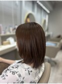 ツヤでるまとまるミディアムスタイル♪