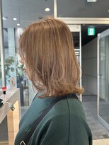 ロンドルピナス 小倉(Lond Lupinus) ミディアムヘア暗めカラー/デザインカラー/フェイスフレーミング