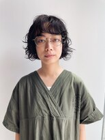 キーチェ 梅田中崎町(keych)&nbsp;ニュアンスパーマ/レイヤーボブ[中崎町/梅田駅］