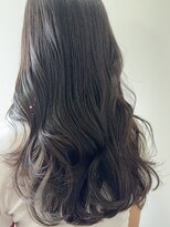 イーストハムアネーロ(EAST HAM anello) 艶髪ウェーブ/髪質改善/透明感カラー/ダークグレージュ