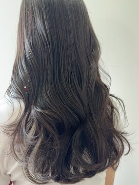 イーストハムアネーロ(EAST HAM anello) 艶髪ウェーブ/髪質改善/透明感カラー/ダークグレージュ