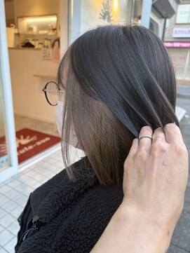 アズールサン 草加西口店(azule-sun) イヤリングカラー,シルバー,グレージュ,デザインカラー【草加】