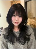大分ハッシュカット韓国レイヤーカットワンホンヘアヨシモリ