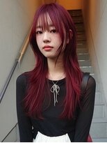 ネハス(nehus.) ハッシュカット/レイヤーカット/ブリーチカラー/ダブルカラー