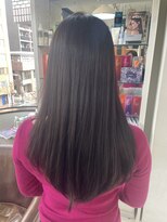 オーガスト ヘア ネイル(AUGUST hair nail)&nbsp;うる艶ストレートロング！酸熱トリートメント