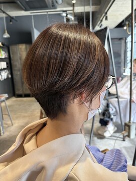 インス(ensue) 30代40代◎大人ハンサムクールショート×透明感