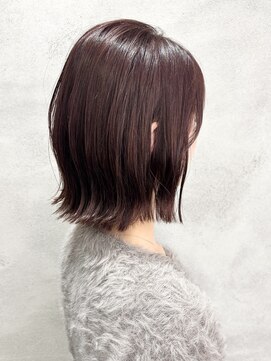 イソラヘアアトリエ(Isola hair atelier) 【Isola】春カラー×外ハネボブ