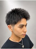 アップバングショート