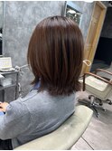ワンホンレイヤー/ミルクティーブロンド/ダークブルー/津田沼
