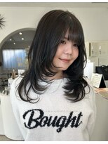 シュシュ 宜野湾店(chou chou) ダークパープル/ナチュラルショート/ミルクブラウン/夏/宜野湾市
