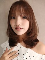 サンド ミュウ 横浜店(sand mieu)&nbsp;ワンカールレイヤー/ショコラブラウン/大人可愛い/横浜駅