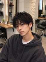 MEN's Baguz MEN'Sカット/ MEN'Sパーマ/ MEN'Sカラー 無造作カールマッシュメンズパーマ