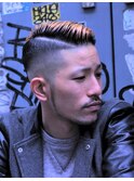 ホワイトブリーチフェードスタイル