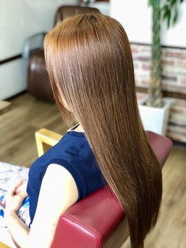 ヘアメイク ベル(hair make Belle) ゴールドベージュ×髪質改善ヘアエステ