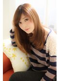 大人可愛いナチュラルストレート☆
