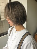 アスター(astar)&nbsp;【astar】オリーブベージュ　ミニボブ