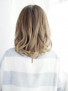 ヘアメイク ナル(hair make nalu) 透け感ゆるウェーブカール